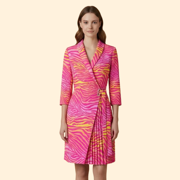 Women’s Notched Collar Dress