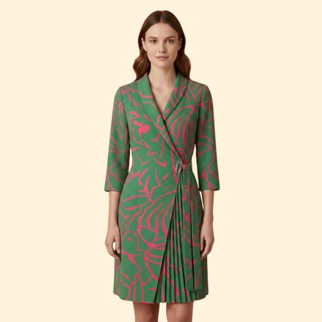 Women’s Notched Collar Dress