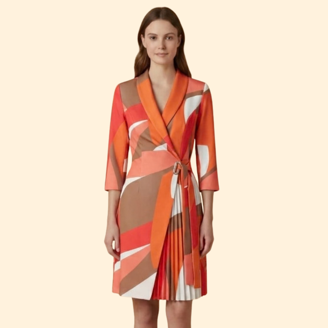 Women’s Notched Collar Dress