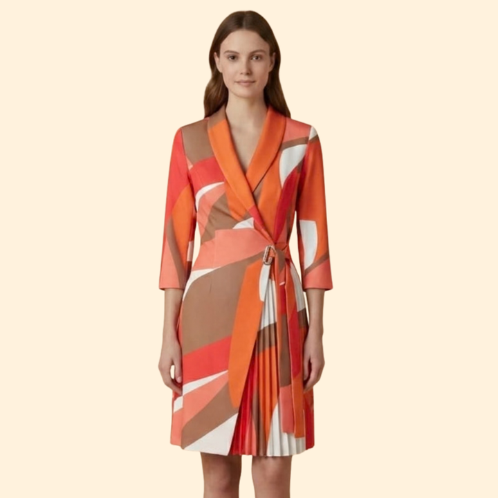 Women’s Notched Collar Dress