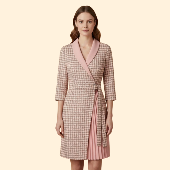 Women’s Notched Collar Dress