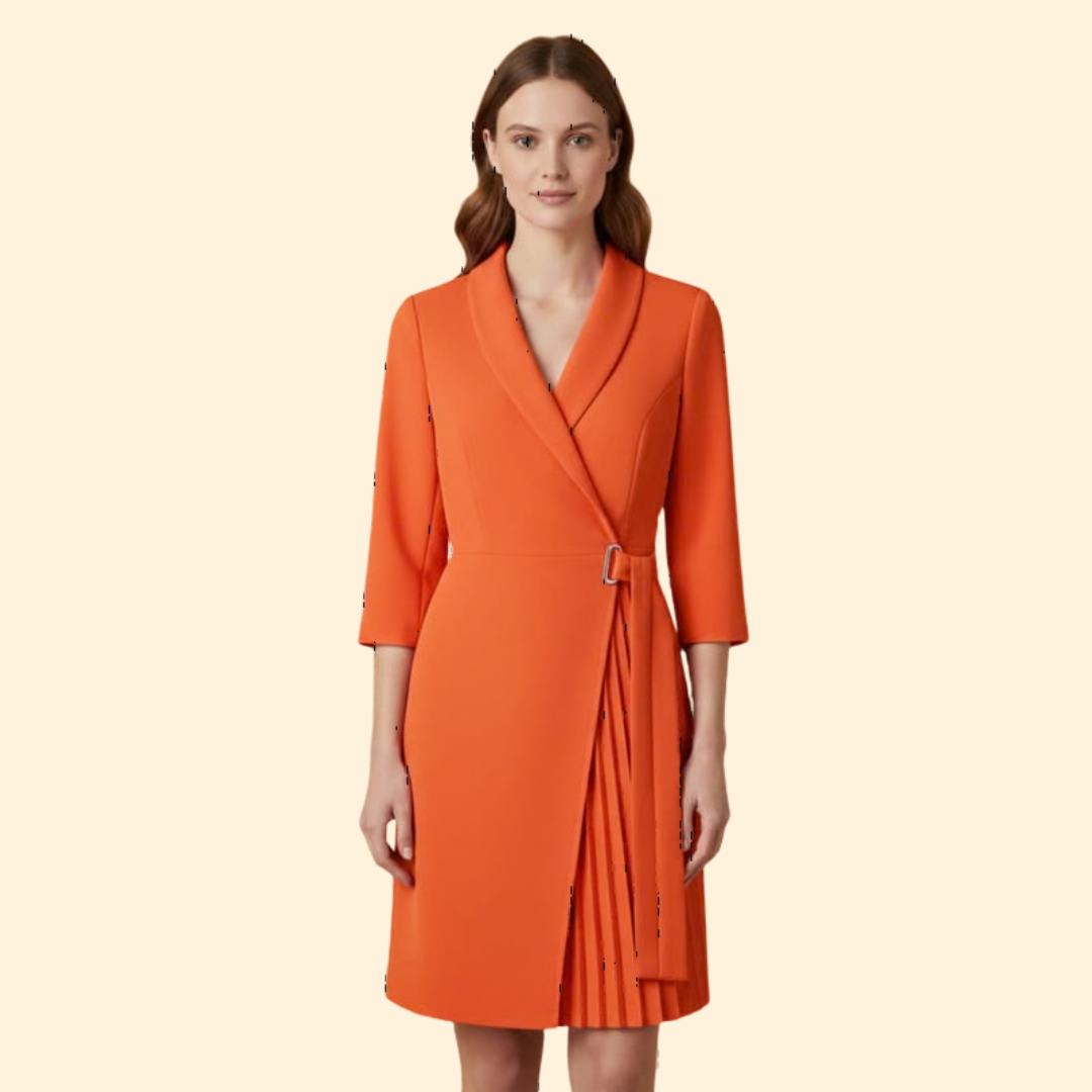 Women’s Notched Collar Dress