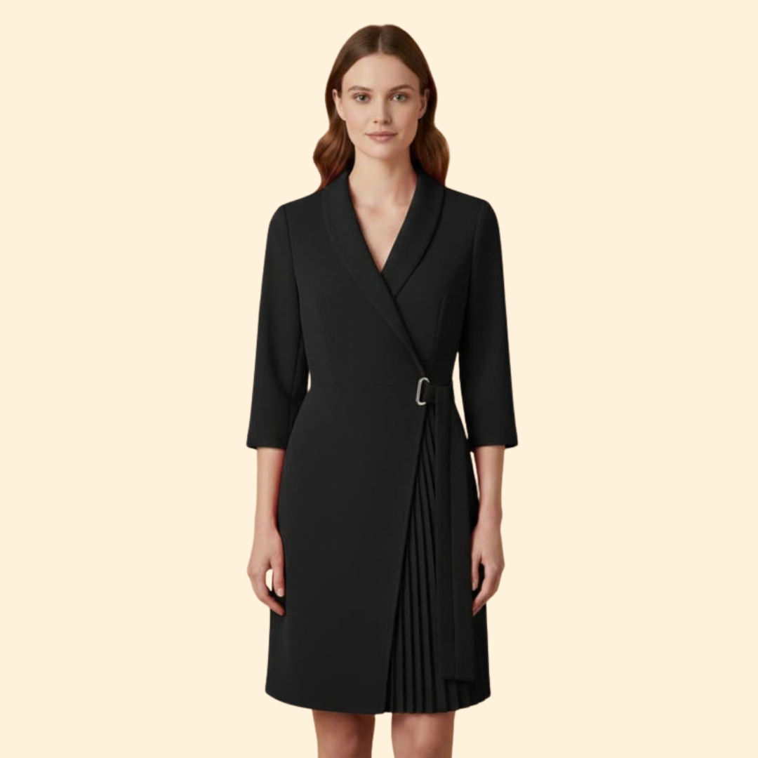 Women’s Notched Collar Dress