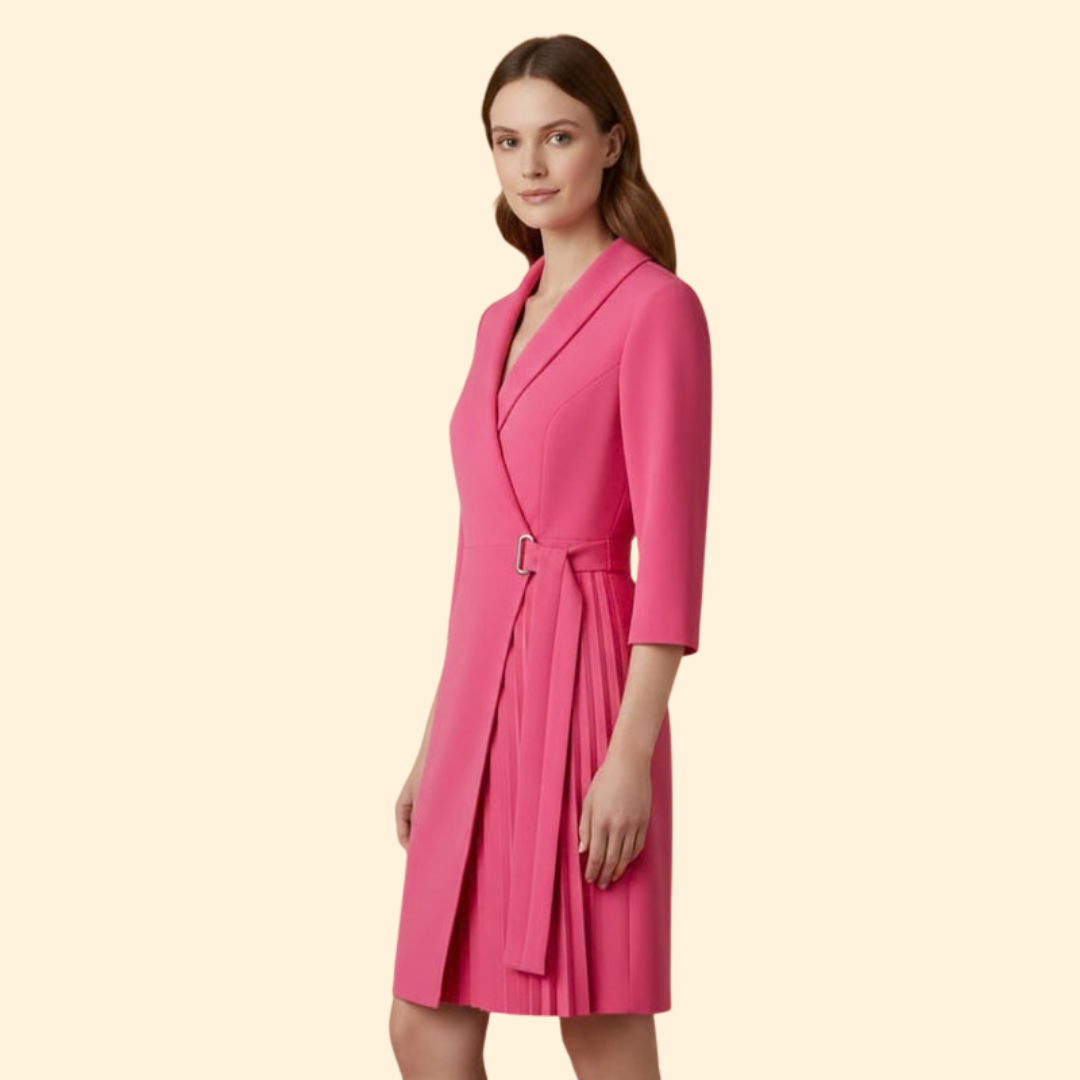 Women’s Notched Collar Dress