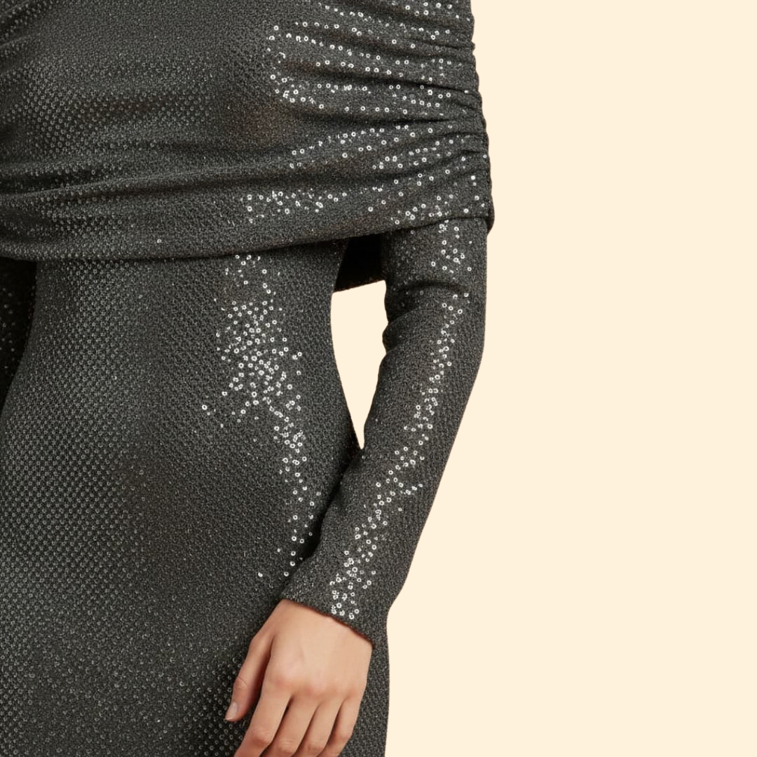 Women's Radiant Off-Shoulder Evening Dress