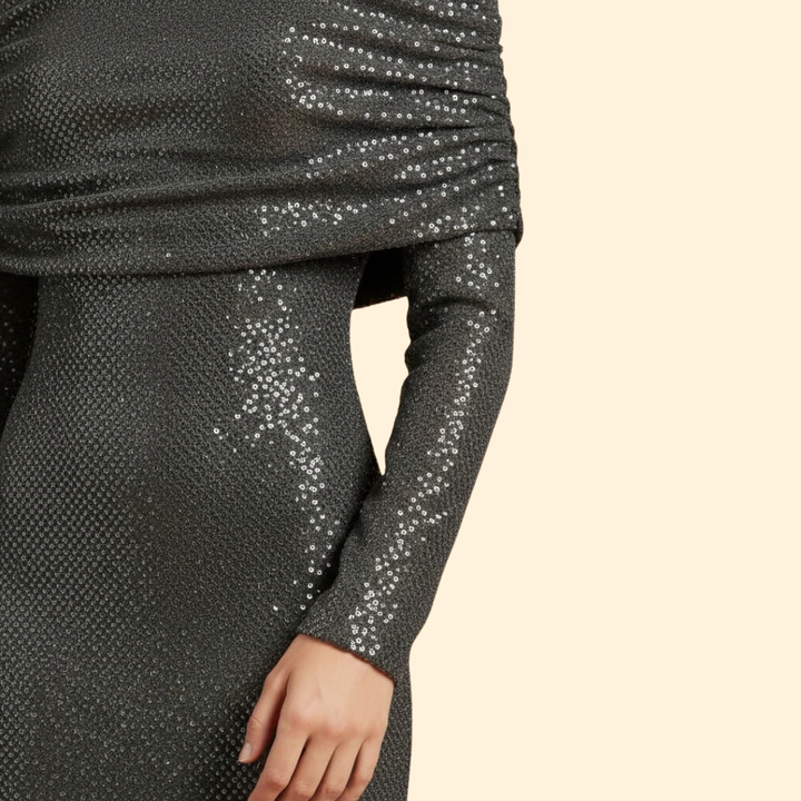 Women's Radiant Off-Shoulder Evening Dress