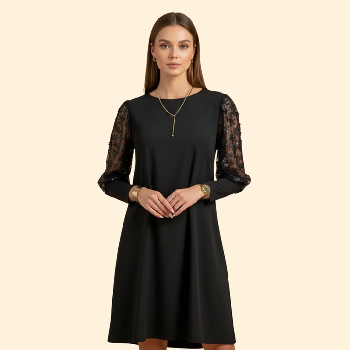 Women’s Stylish Lace Detail Dres