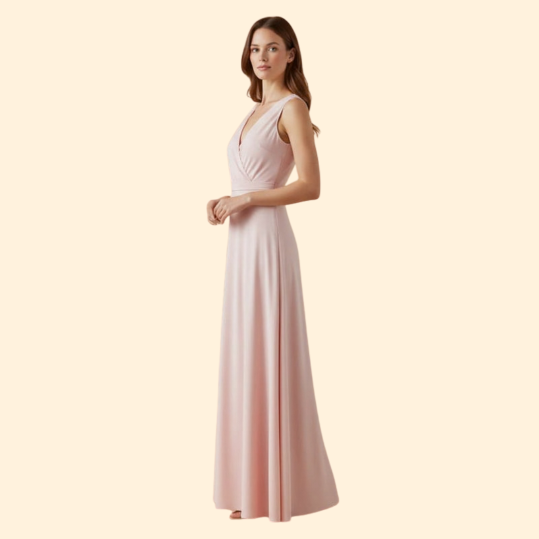 Women’s V-Neck Maxi Dress
