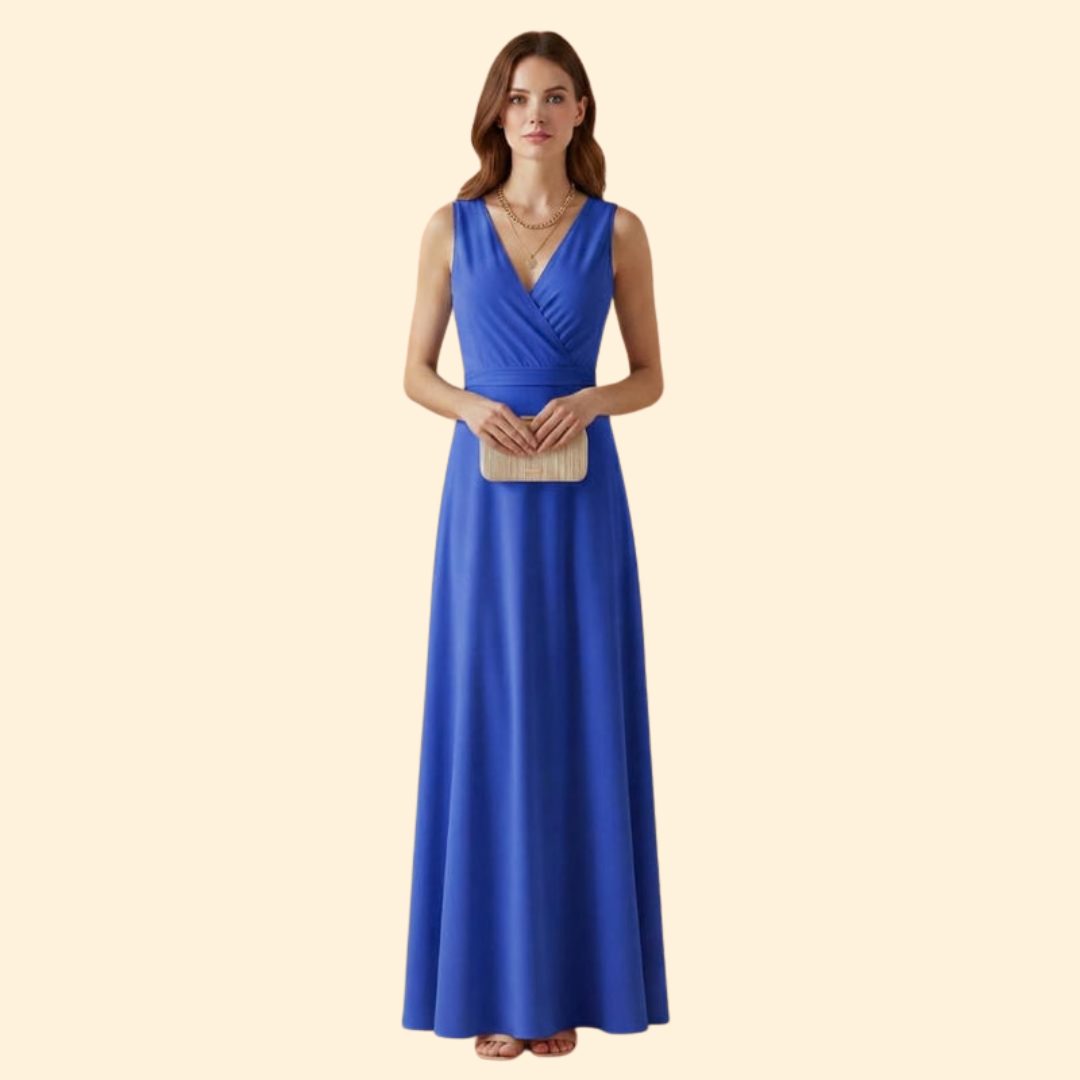 Women’s V-Neck Maxi Dress