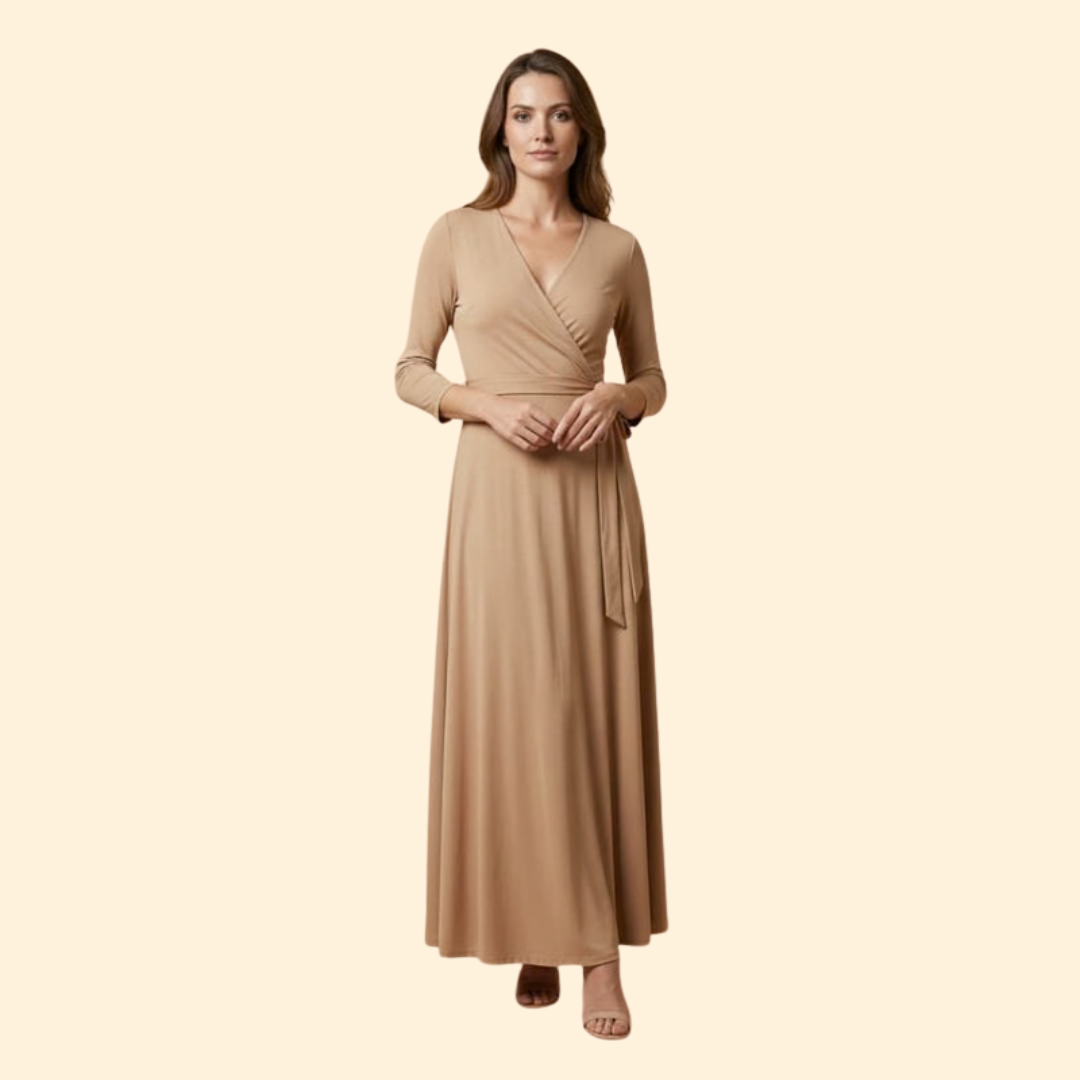 Women’s V-Neck Maxi Dress