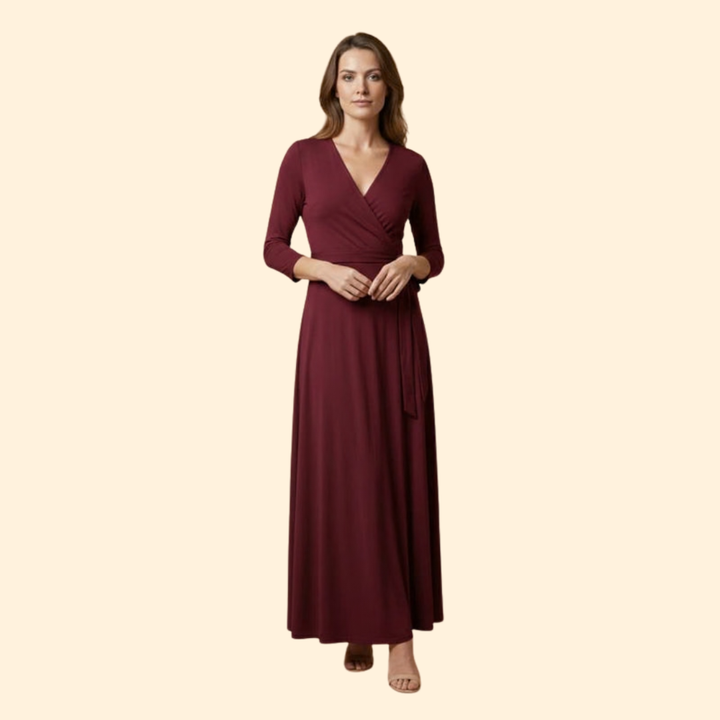 Women’s V-Neck Maxi Dress
