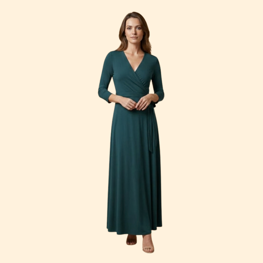 Women’s V-Neck Maxi Dress