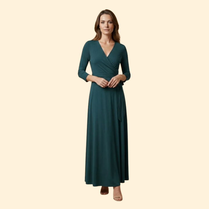 Women’s V-Neck Maxi Dress