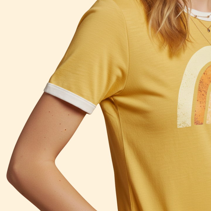 Women's Vibrant Rainbow Tee